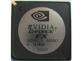 nVidia GeForce FX GO 5250 Wymiana na nowy, naprawa, lutowanie BGA
